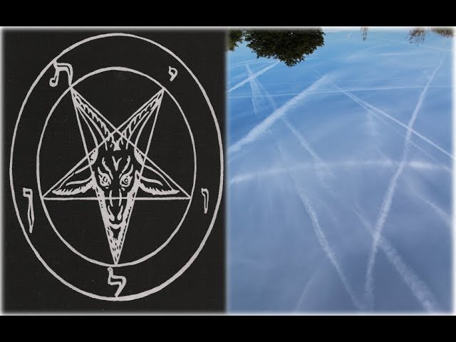 Geoengineering Satanic Signs In The Sky – Images From An Anonymous Subscriber – Watch Till The End