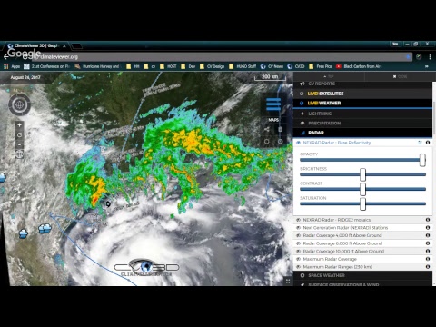 Hurricane Harvey Mapped: Geoengineering and Radioactive Flood Waters
