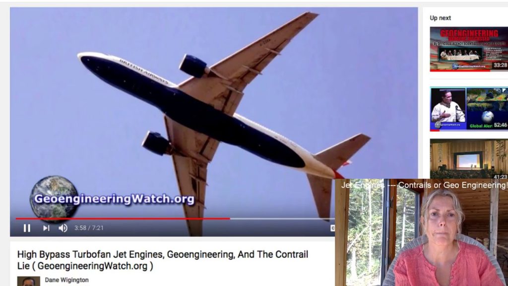 Jet Engines — Contrails or Chemtrails (Geo Engineering)