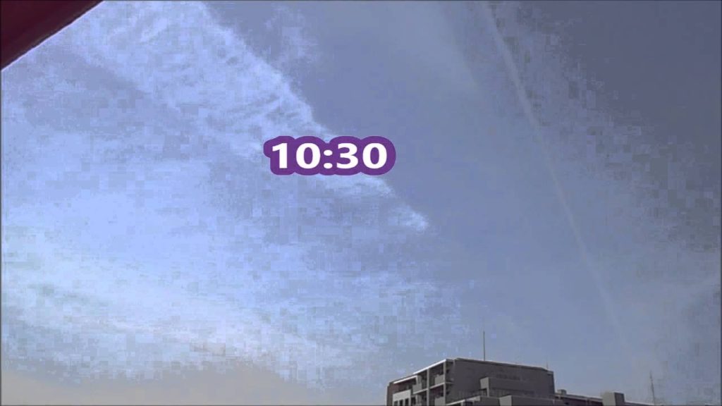 【朝霞市の空を監視しよう！】ケムトレイル散布 早朝２０本！ケム雲の作り方