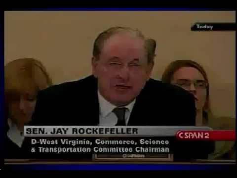 ジェイ・ロックフェラー上院議員 インターネットは存在すべきではなかった Jay Rockefeller