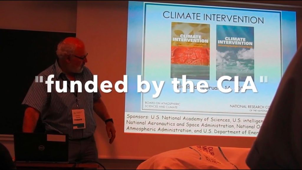 CIA covertly funds geoengineering