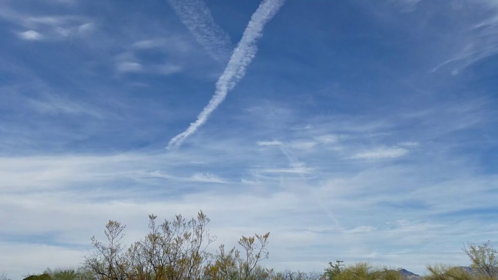 First “OFFICIAL” Location deploying Geo-Engineering dumps / Chemtrails, Tucson Arizona 02/17/18