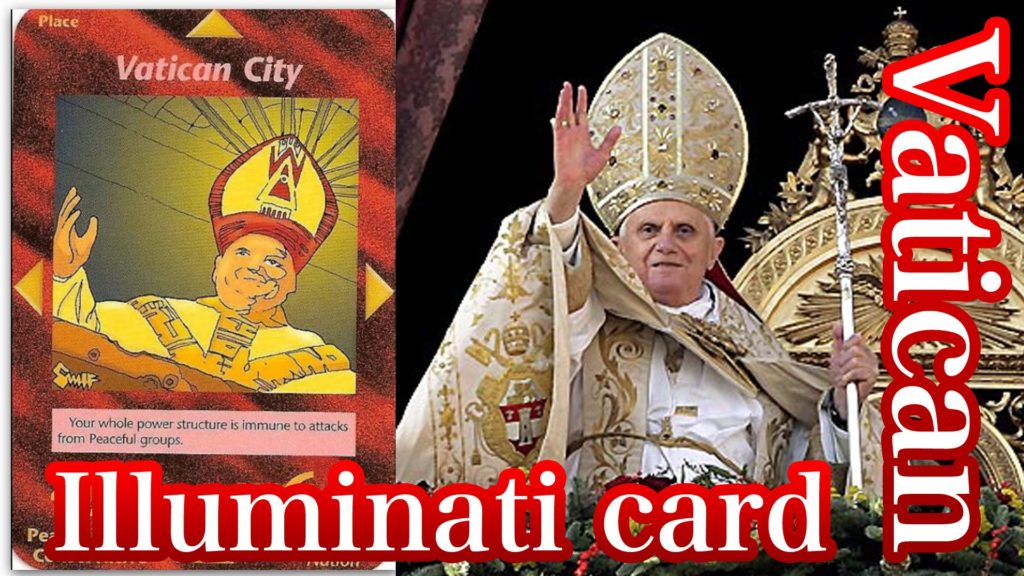 イルミナティ•カードとバチカン(キリスト教) Illuminati card+Vatican(Christianity)