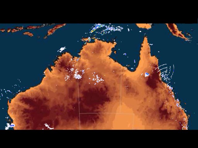 GeoEngineering Australia (What it looks like via Radar/Satellite)
