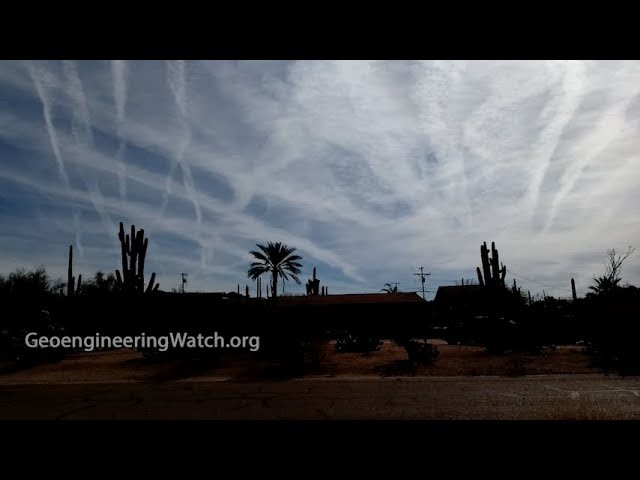 Toxic Skies, Blatant Geoengineering in Mesa, Arizona