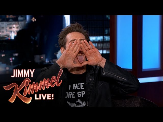 Jim Carrey’s Secret Hand Signal