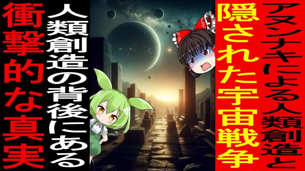 恐怖！アヌンナキによる人類創造と隠された宇宙戦争の真実が明らかに！