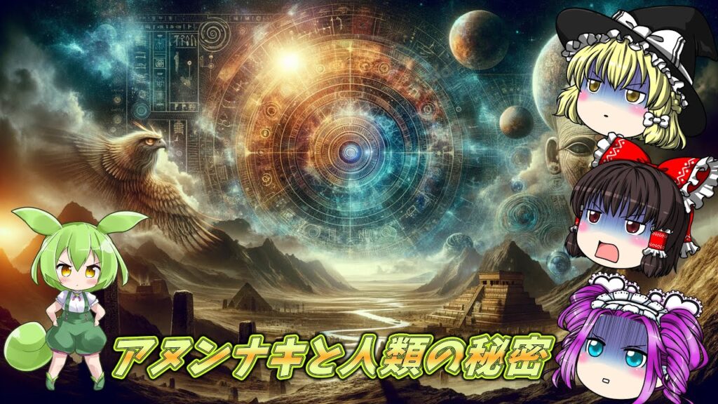 【衝撃】人類の起源を握るアヌンナキの秘密！古代から続く神々の陰謀が明らかに！