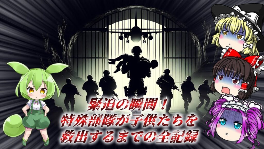 緊迫の瞬間！特殊部隊が子供たちを救出するまでの全記録