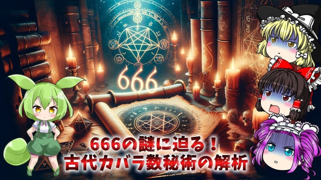 666の謎に迫る！古代カバラ数秘術の解析