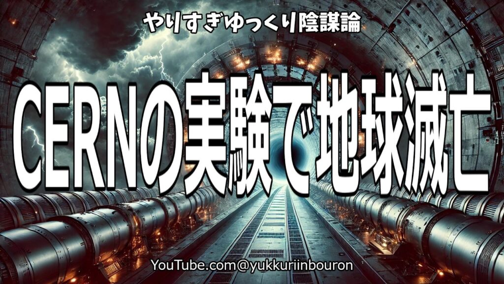 CERNの実験で地球滅亡の危機⁉ブラックホールが現実になる日