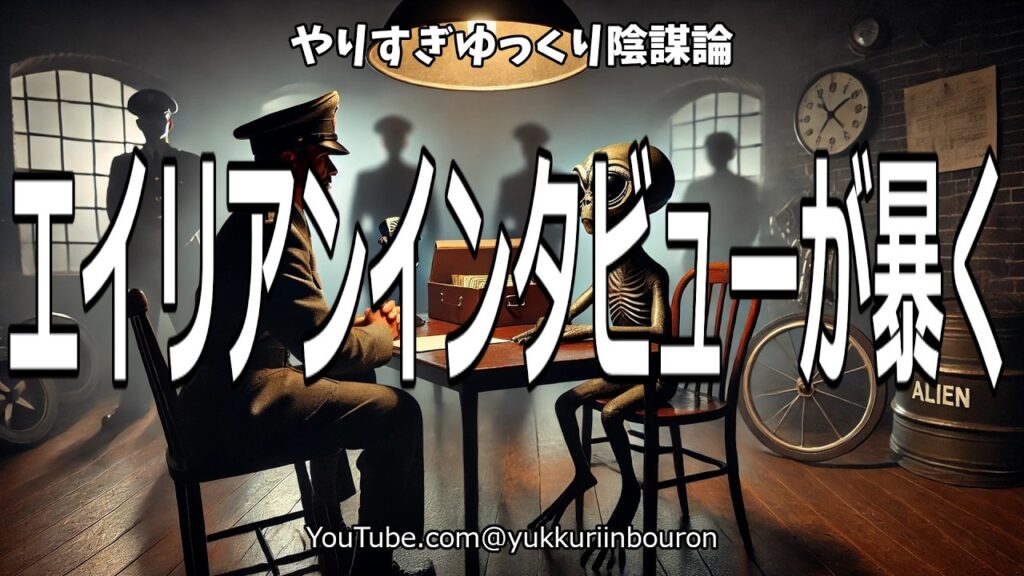 エイリアンインタビューが暴く地球と人類の恐怖の真相！ロズウェル事件の秘密とは？