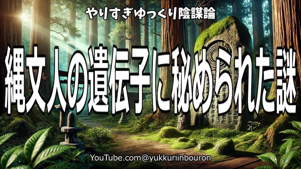 縄文人の遺伝子に隠された秘密！現代日本人のルーツを解き明かす！