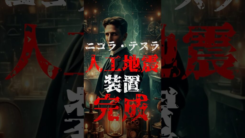 ニコラ・テスラは人工地震装置を完成させていた？