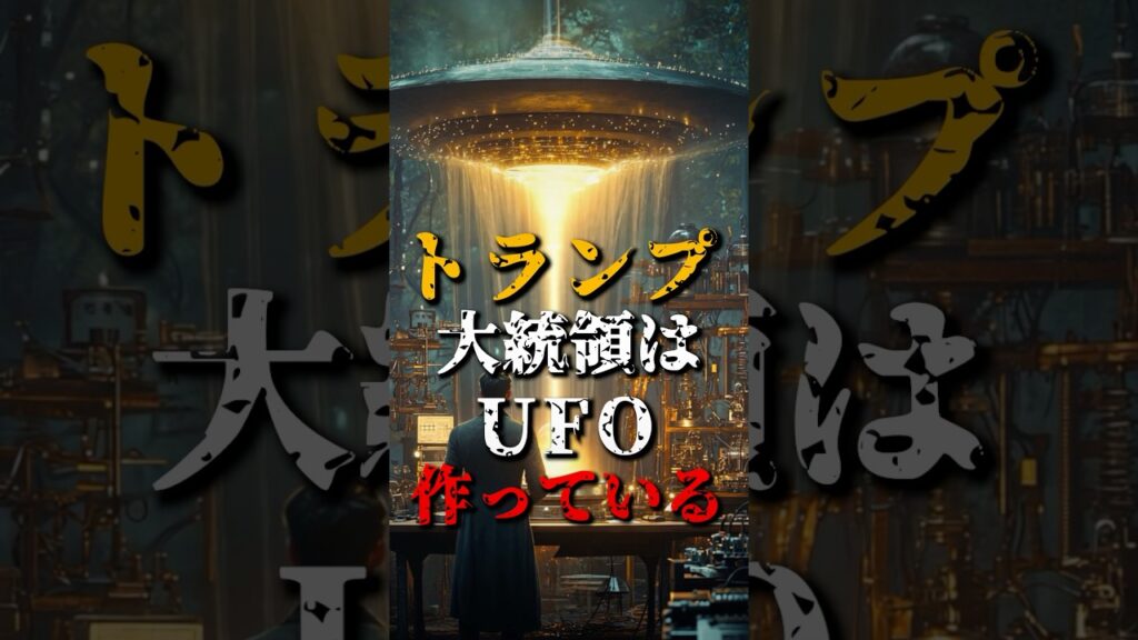 トランプ大統領はUFOを作っているかもしれない