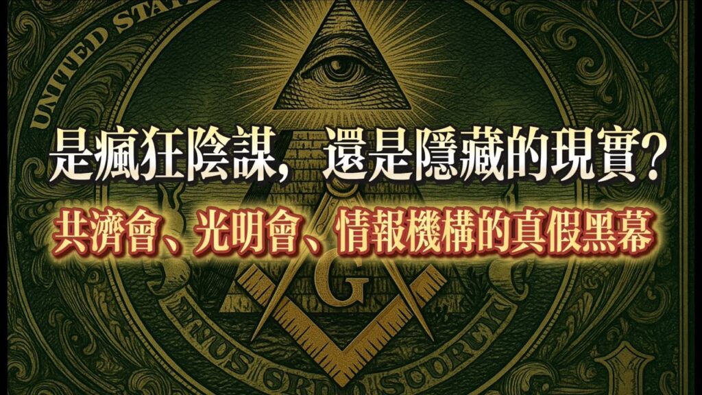 “陰謀論”的背後是瘋狂的陰謀還是隱藏的現實？一口氣說清“共濟會、光明會、各國情報機構…”的真假黑幕！《認知覺醒》第十集「陰謀論.下」