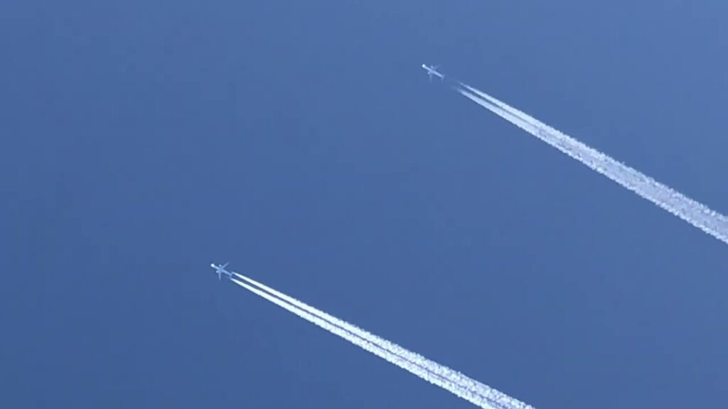 【陰謀論】鳥だ！飛行機雲？　いや！ケムトレイル！