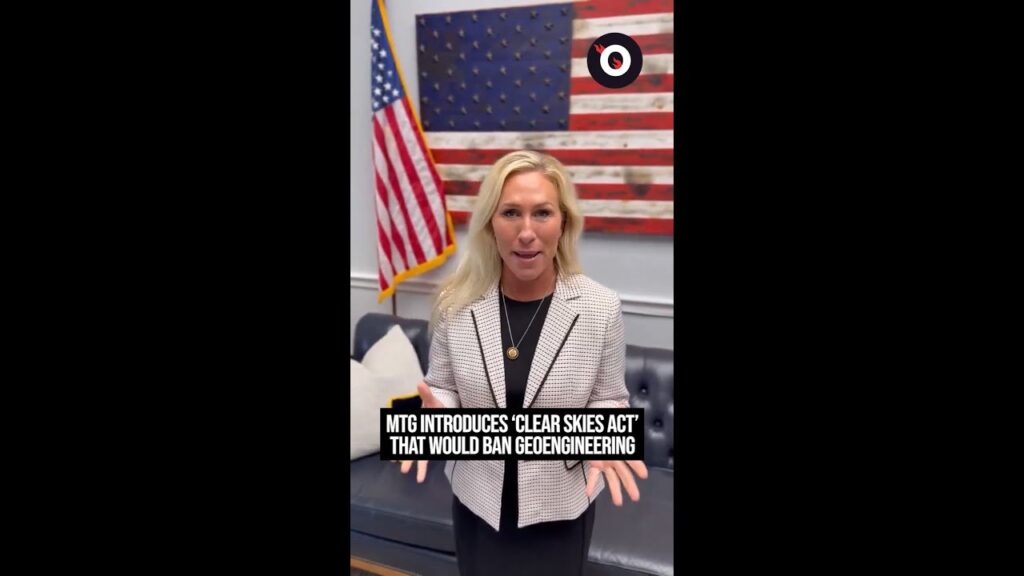 Marjorie Taylor Greene introduces bill to ban geoengineering