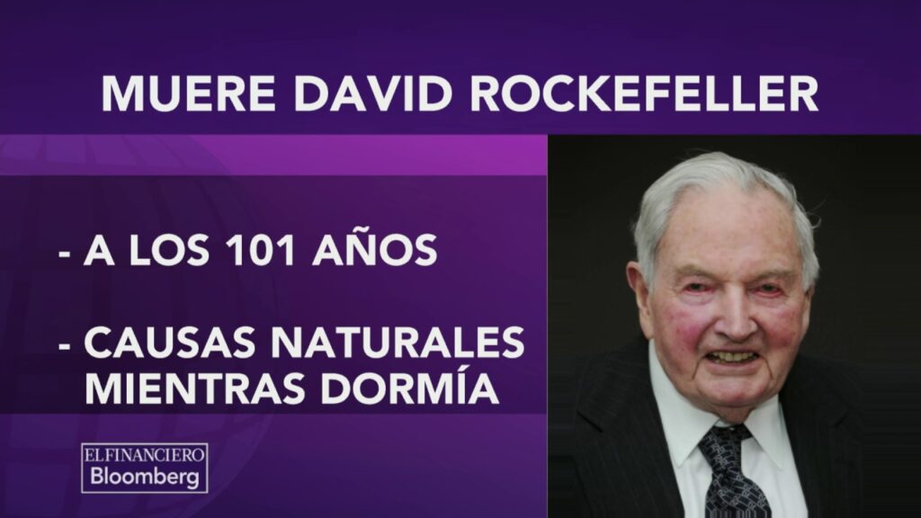 ¿Quién era David Rockefeller?