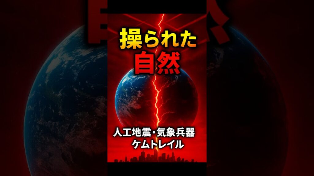 操られた自然…科学陰謀説3選