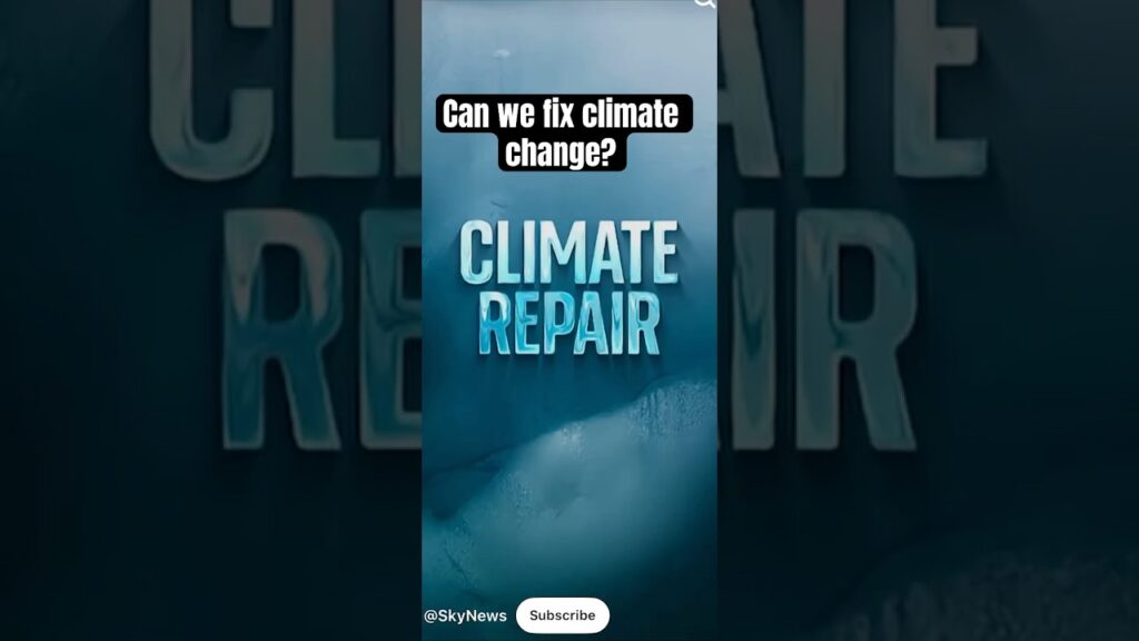 Can geoengineering repair the climate?