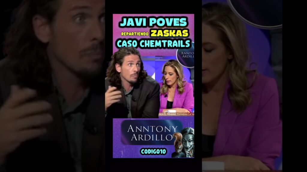 JAVI POVES REPARTIENDO ZASKAS, CASO CHEMTRAILS,  CODIGO10