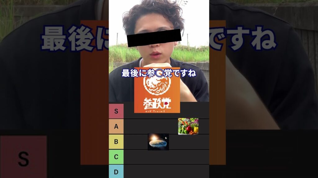 【炎上必須】陰謀論ティアリスト #tierlist #雑学  #生物 #参政党 #恋愛
