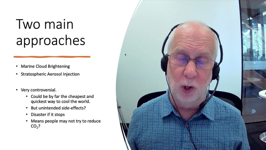 Introduction to Climate Geoengineering – Solar Radiation Modification