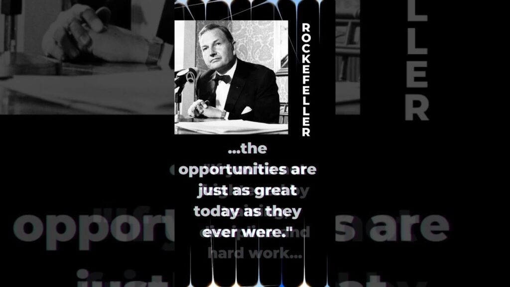 DAVID ROCKEFELLER | Daily Business Motivation Quotes | Wise Words TV!