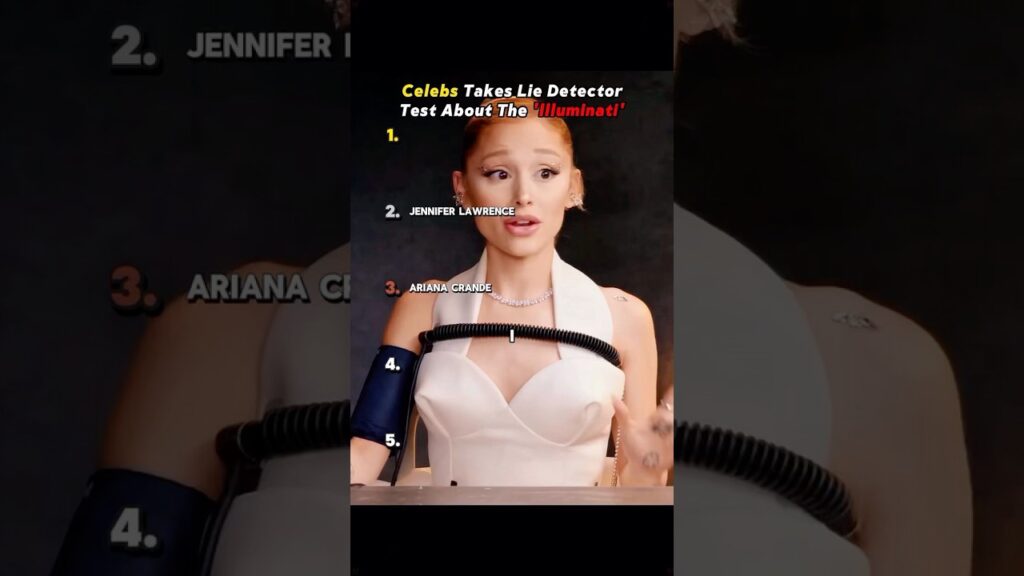 Celebrities take lie detector tests about the Illuminati #liedetector #illuminati #viral #challenge