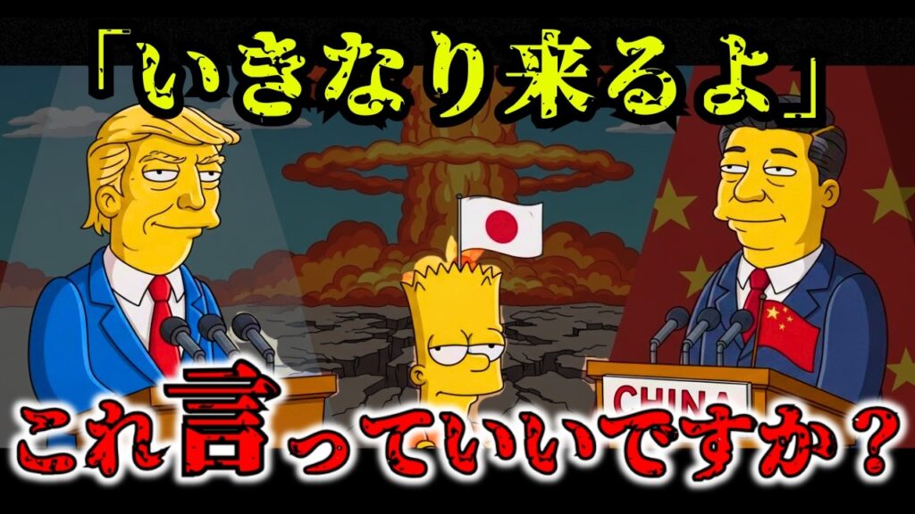 【緊急】2026年、シンプソンズが予言した第二の津波…中国経済崩壊と日本が沈まない理由