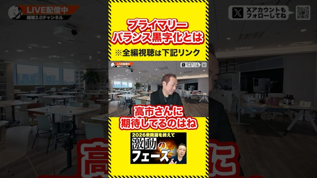【今さら聞けない】プライマリーバランス黒字化を解説します