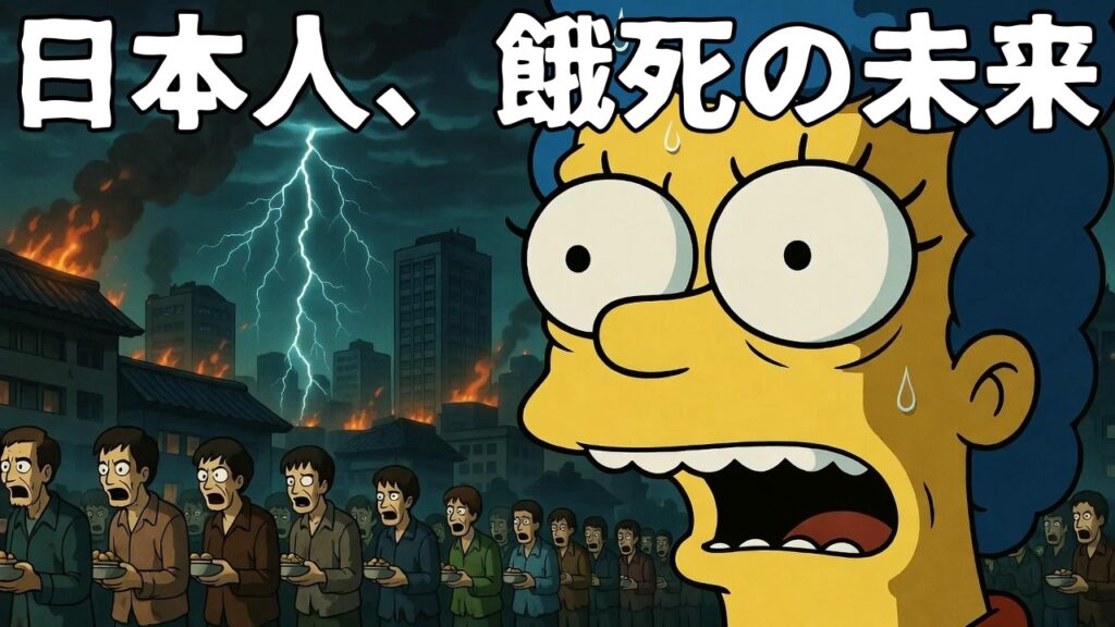 【2026年日本終了】アメリカの断末魔で道連れ。シンプソンズが予言した「餓死」の現実。