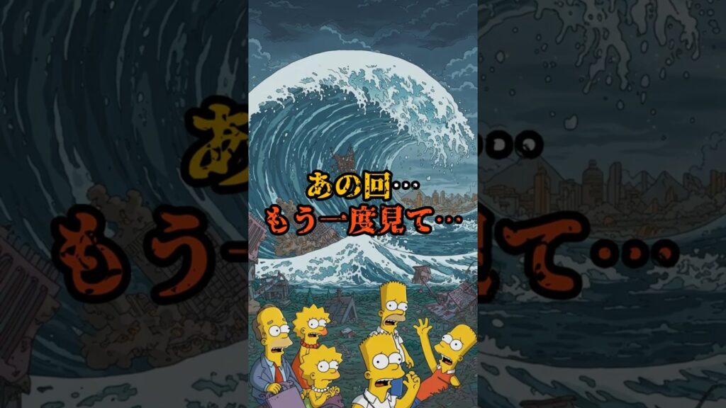 【ザ・シンプソンズ予言】19年前に描かれた巨大津波【オカルト 陰謀論 ミステリー】