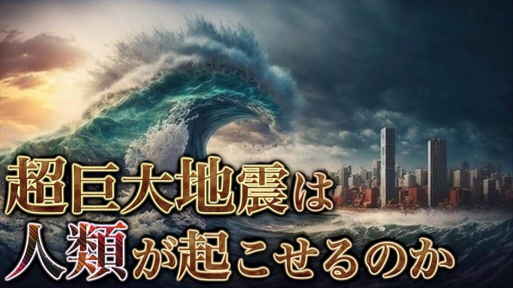 【人工地震】震災ほどの巨大地震を人類が起こすことはできるのか？
