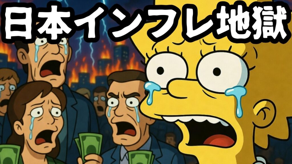 【限界突破】シンプソンズが予言したインフレ地獄。日本はもう逃げられない。