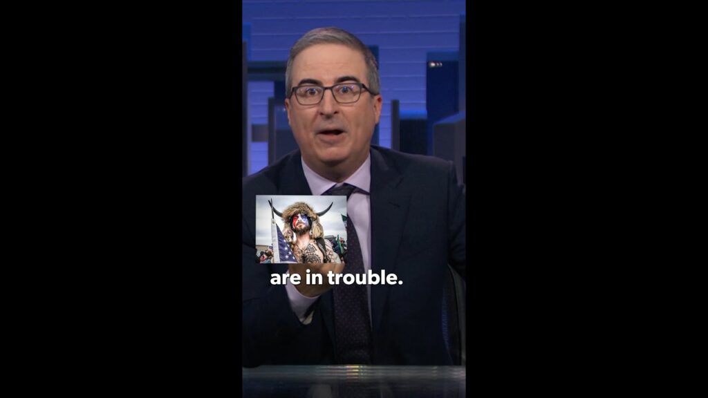 Even the QAnon Shaman wants the Epstein files released | Last Week Tonight with John Oliver | BINGE