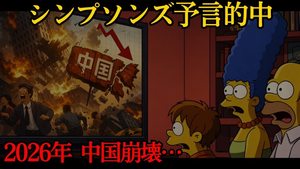 【 緊急 】 シンプソンズ の 予言 が的中し続けている… 高市総理 ・ 中国崩壊 ・ 2026年 の 日本 の 未来 がすでに描かれていた