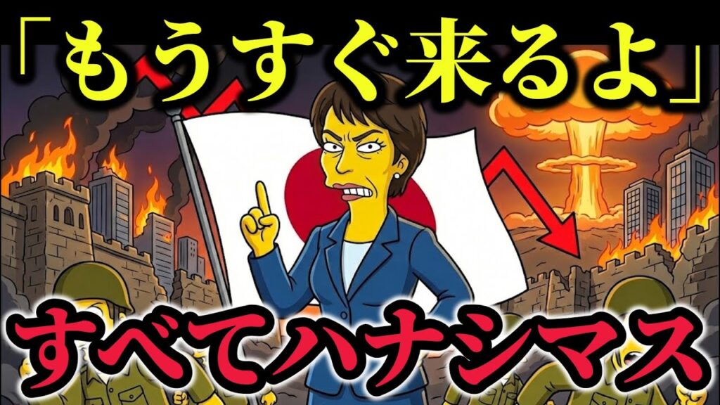 【緊急】シンプソンズが予言した高市早苗総理と2026年中国崩壊…ついに現実が動き出した