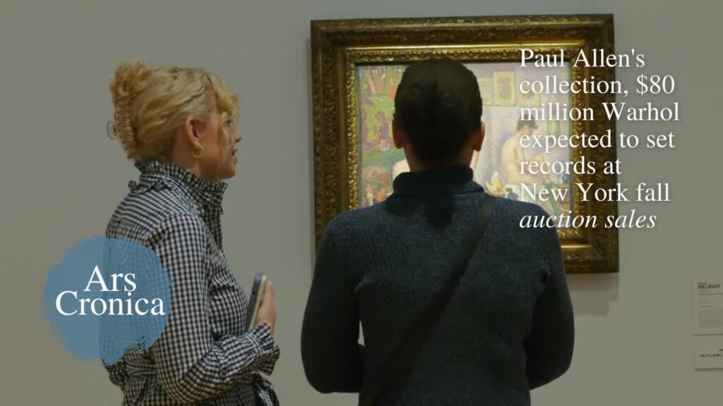 Paul Allen’s collection, $80 million Warhol expected to set records at New York fall auction sales