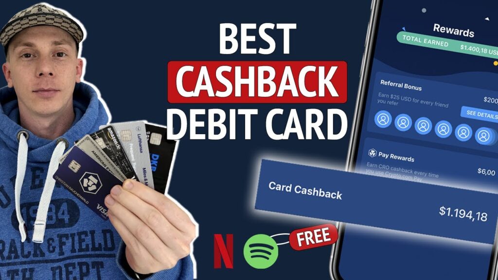 Cashback Debit Card – Receive Cashback Daily + Netflix & Spotify FREE