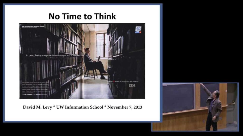 “No Time to Think”