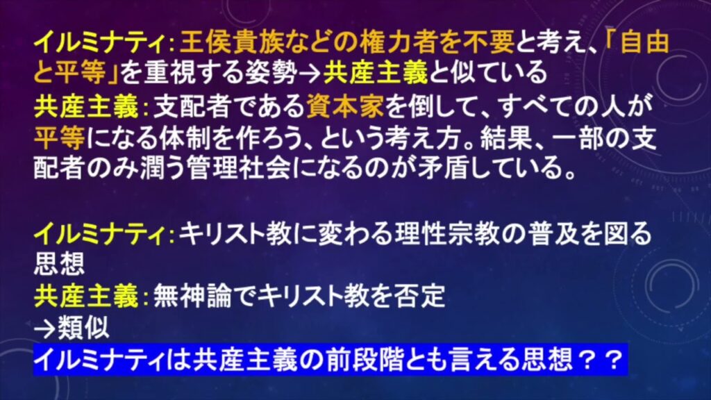 イルミナティの陰謀論
