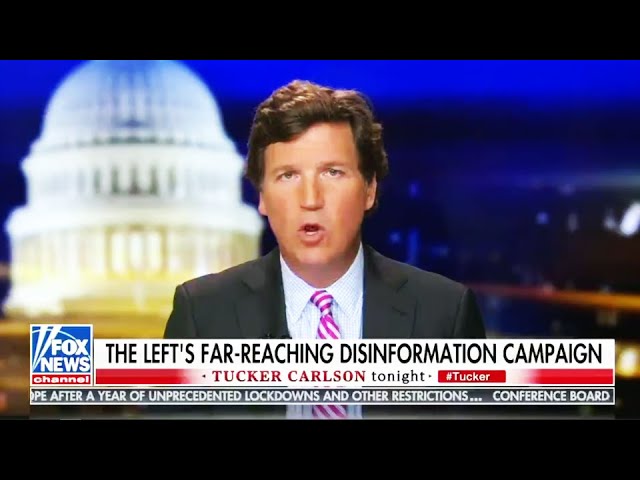Tucker Carlson Says Q-ANON is Fake Because He Can’t Find Its Website