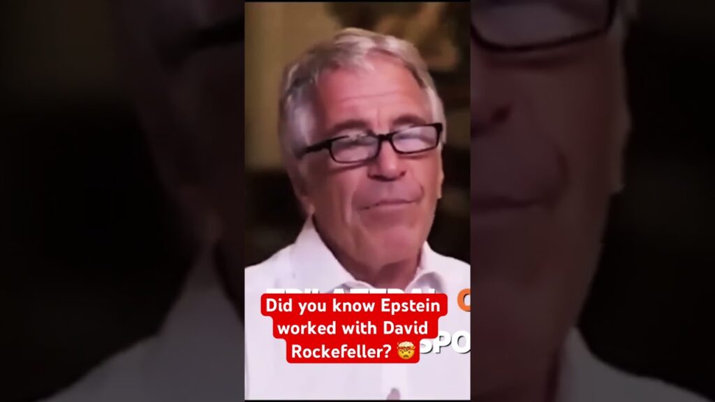Epstein was pals w/ David Rockefeller