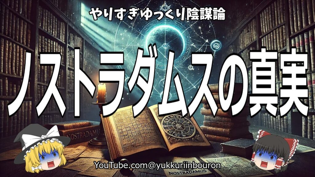 ノストラダムスの予言の謎がついに明かされる⁉未来を見通す男の真実とは