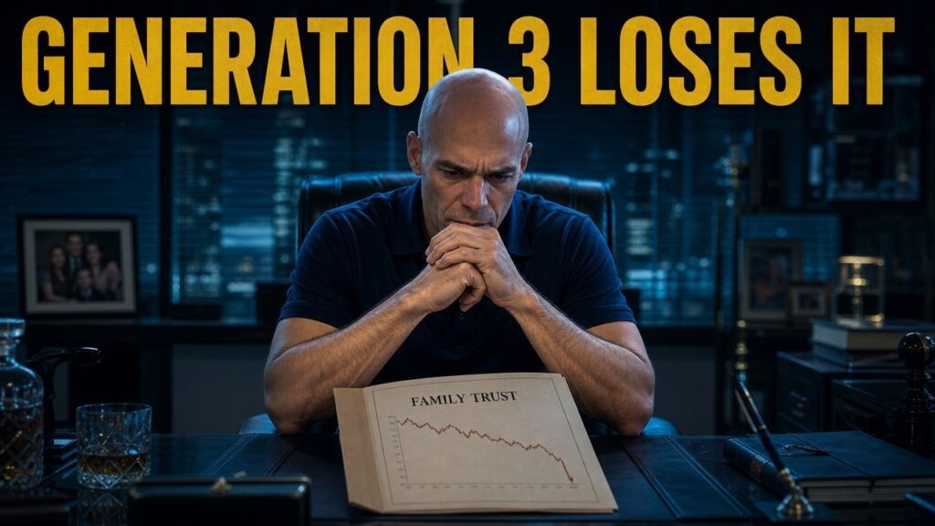 Generation One Makes It. Generation Three Blows It. Here’s How to Break the Cycle.
