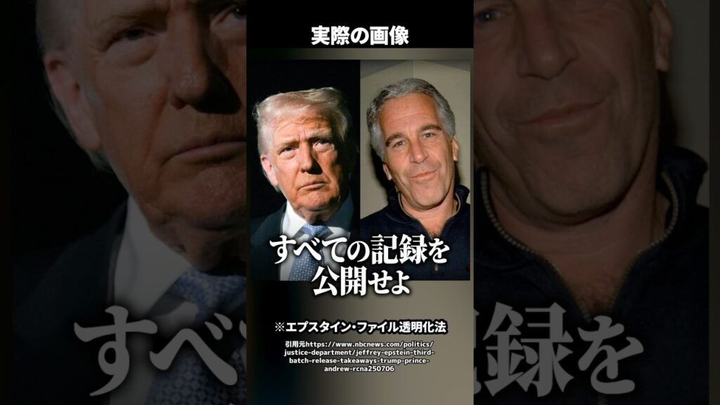【衝撃の真相】『あの島』の噂は本当だった…エプスタイン〇〇がついに公開された結果 #shorts