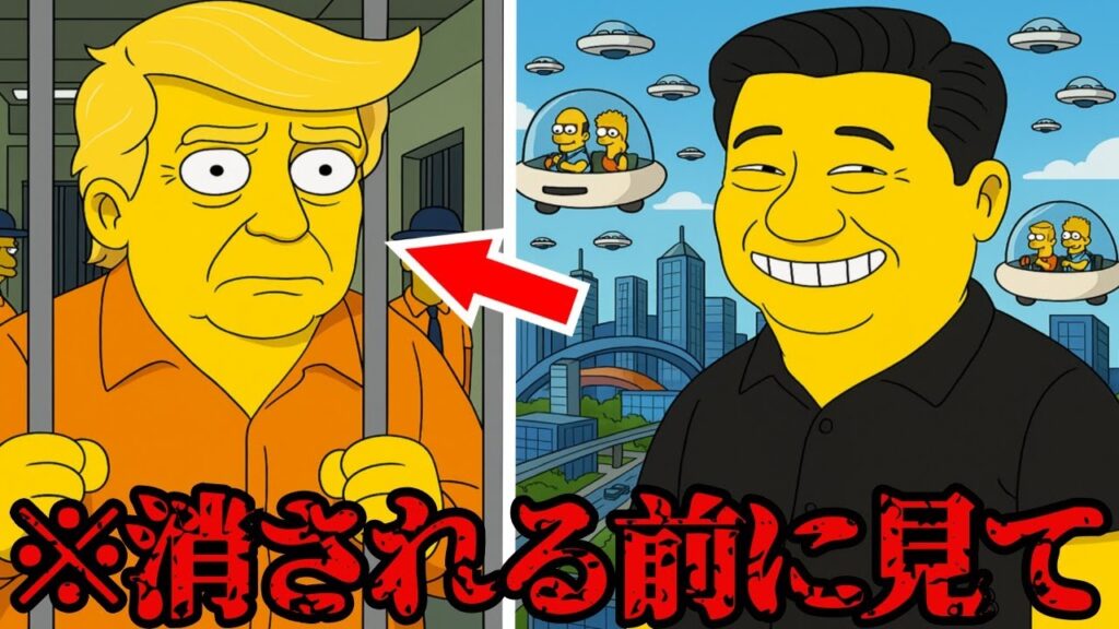 ザ・シンプソンズが予言した2026年の信じられない未来とは？ 【都市伝説・予言・スピリチュアル】